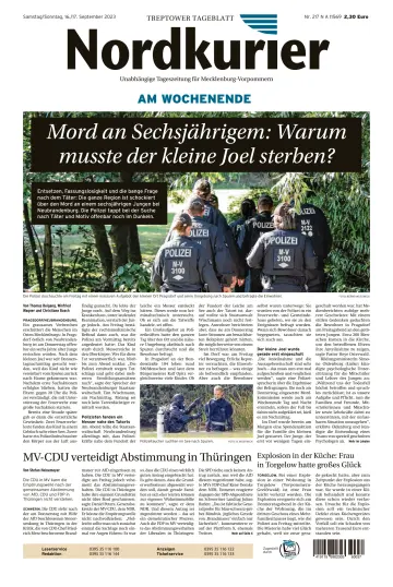 Nordkurier Treptower Tageblatt - 16 set 2023
