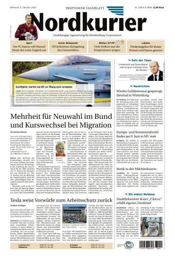 Nordkurier Treptower Tageblatt - 11 oct. 2023