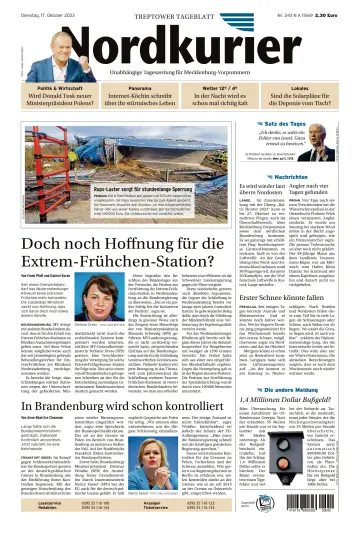Nordkurier Treptower Tageblatt - 17 oct. 2023