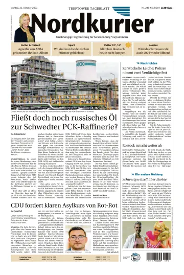 Nordkurier Treptower Tageblatt - 23 oct. 2023