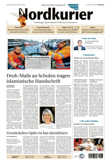 Nordkurier Treptower Tageblatt - 26 oct. 2023