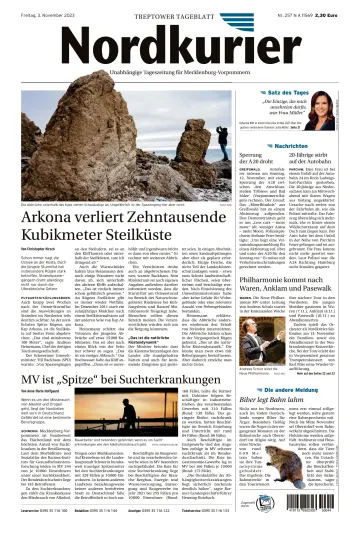 Nordkurier Treptower Tageblatt - 03 nov 2023