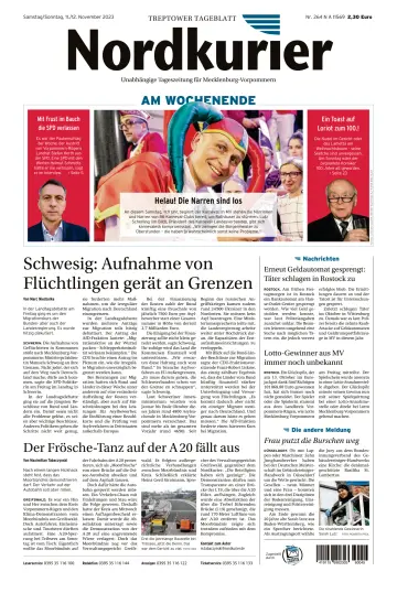Nordkurier Treptower Tageblatt - 11 nov. 2023