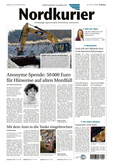 Nordkurier Treptower Tageblatt - 15 nov 2023