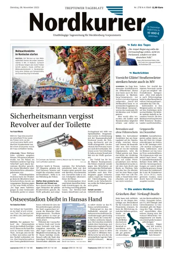 Nordkurier Treptower Tageblatt - 28 nov. 2023