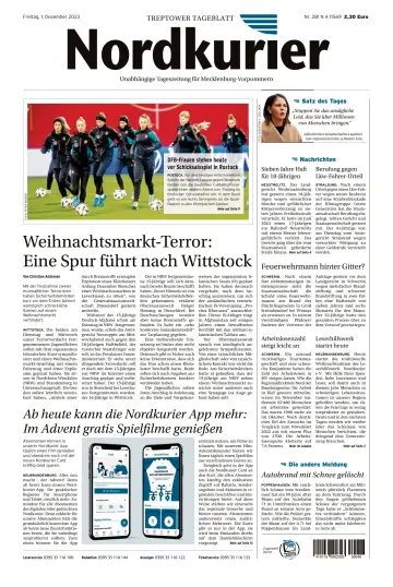 Nordkurier Treptower Tageblatt - 01 dic. 2023