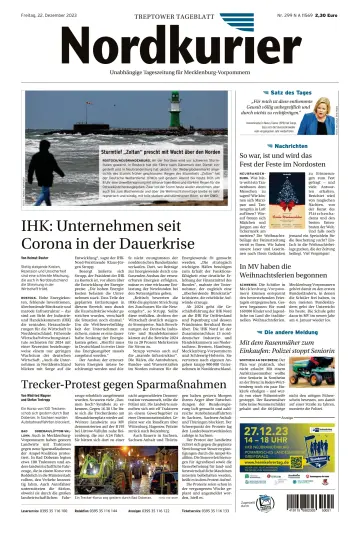Nordkurier Treptower Tageblatt - 22 dic 2023