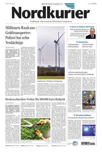 Nordkurier Treptower Tageblatt - 1 Mar 2024