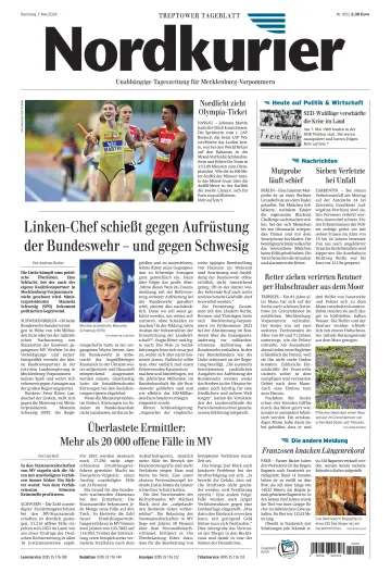 Nordkurier Treptower Tageblatt - 07 五月 2024