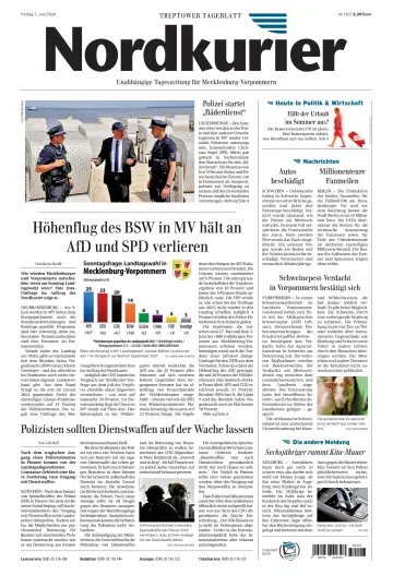Nordkurier Treptower Tageblatt - 07 jun. 2024