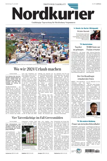Nordkurier Treptower Tageblatt - 27 Jun 2024