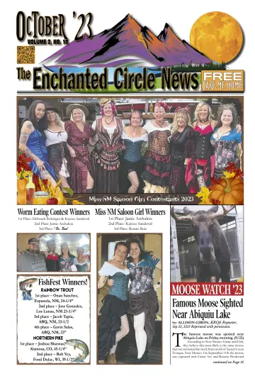 The Enchanted Circle News - 01 ott 2023