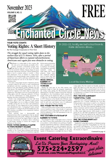 The Enchanted Circle News - 01 nov 2023
