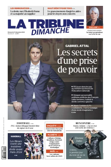 La Tribune Dimanche (France) - 17 Ara 2023