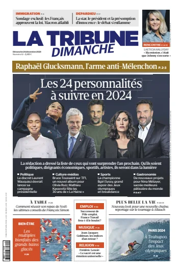 La Tribune Dimanche (France) - 24 дек. 2023