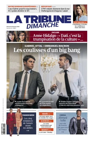 La Tribune Dimanche (France) - 14 янв. 2024