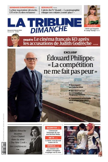 La Tribune Dimanche (France) - 11 Şub 2024