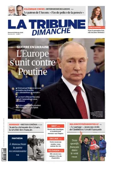 La Tribune Dimanche (France) - 18 二月 2024