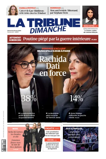 La Tribune Dimanche (France) - 24 мар. 2024