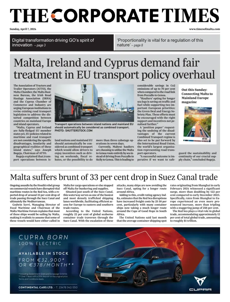 Times of Malta - The Corporate Times
