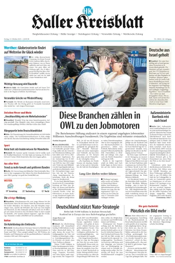Neue Westfälische - Haller Kreisblatt - 13 Oct 2023