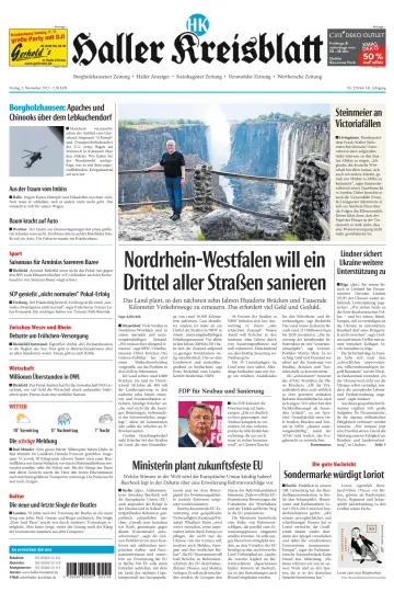 Neue Westfälische - Haller Kreisblatt - 3 Nov 2023