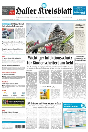 Neue Westfälische - Haller Kreisblatt - 4 Nov 2023