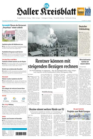 Neue Westfälische - Haller Kreisblatt - 9 Nov 2023