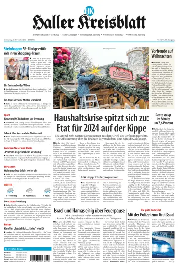 Neue Westfälische - Haller Kreisblatt - 23 Nov 2023