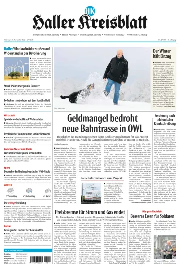 Neue Westfälische - Haller Kreisblatt - 29 Nov 2023