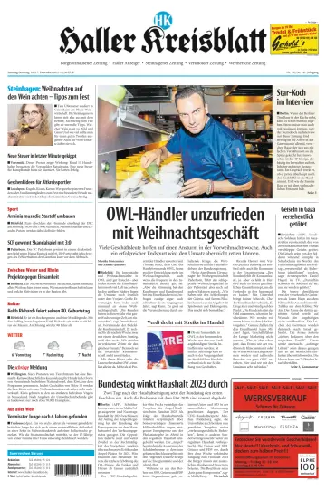 Neue Westfälische - Haller Kreisblatt - 16 Dec 2023