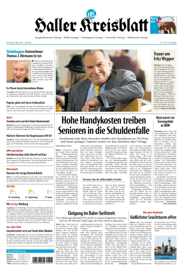 Neue Westfälische - Haller Kreisblatt - 26 Mar 2024