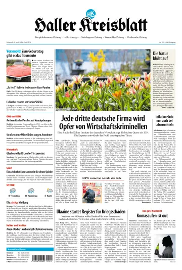 Neue Westfälische - Haller Kreisblatt - 03 apr 2024