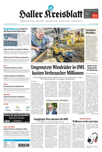 Neue Westfälische - Haller Kreisblatt - 19 Apr 2024