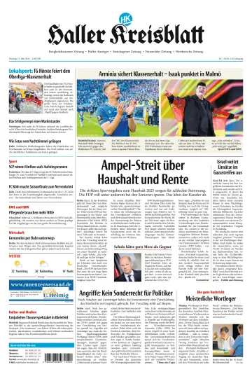 Neue Westfälische - Haller Kreisblatt - 13 maio 2024