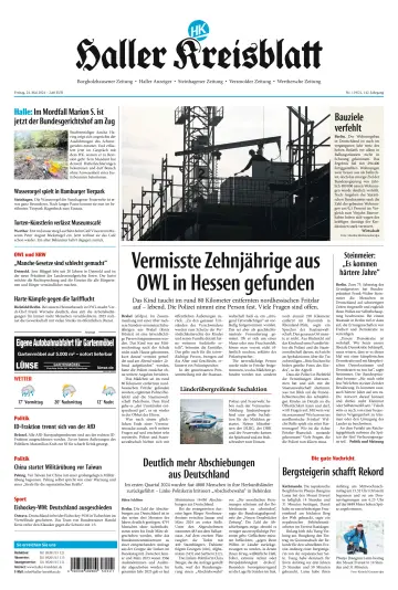 Neue Westfälische - Haller Kreisblatt - 24 May 2024