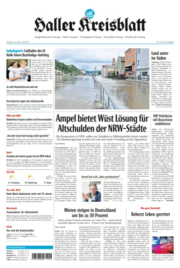 Neue Westfälische - Haller Kreisblatt - 3 Jun 2024