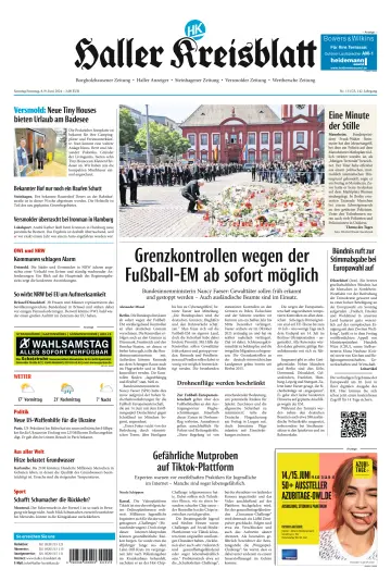 Neue Westfälische - Haller Kreisblatt - 8 Jun 2024