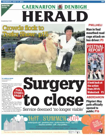 Caernarfon Herald - 17 Jul 2014