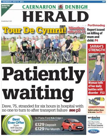 Caernarfon Herald - 31 Jul 2014
