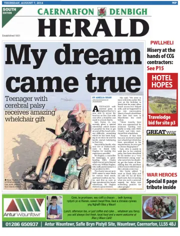 Caernarfon Herald - 7 Aug 2014