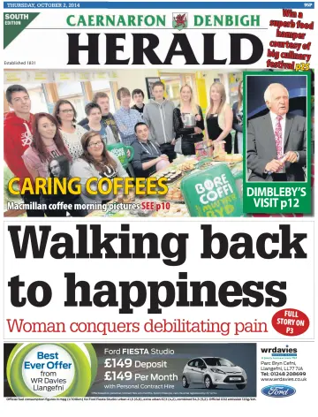 Caernarfon Herald - 2 Oct 2014