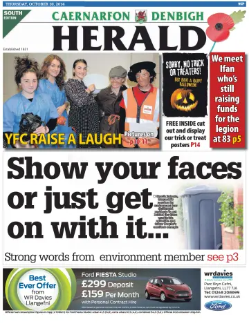 Caernarfon Herald - 30 Oct 2014