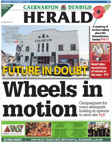 Caernarfon Herald - 6 Nov 2014