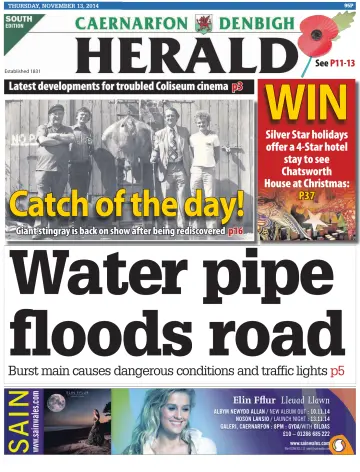 Caernarfon Herald - 13 Nov 2014