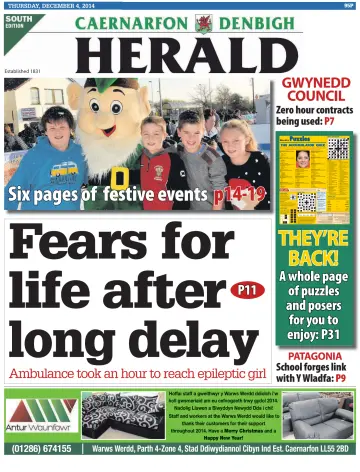 Caernarfon Herald - 4 Dec 2014