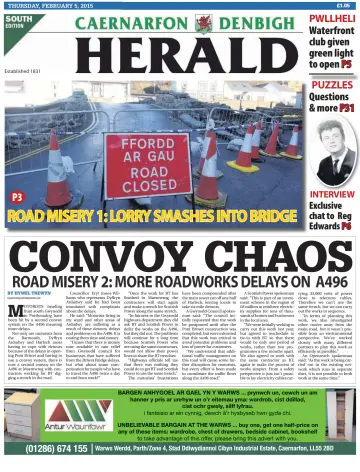 Caernarfon Herald - 5 Feb 2015