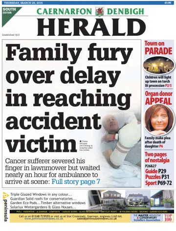 Caernarfon Herald - 26 Mar 2015