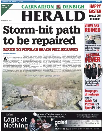 Caernarfon Herald - 2 Apr 2015