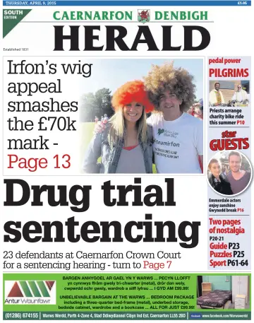 Caernarfon Herald - 9 Apr 2015